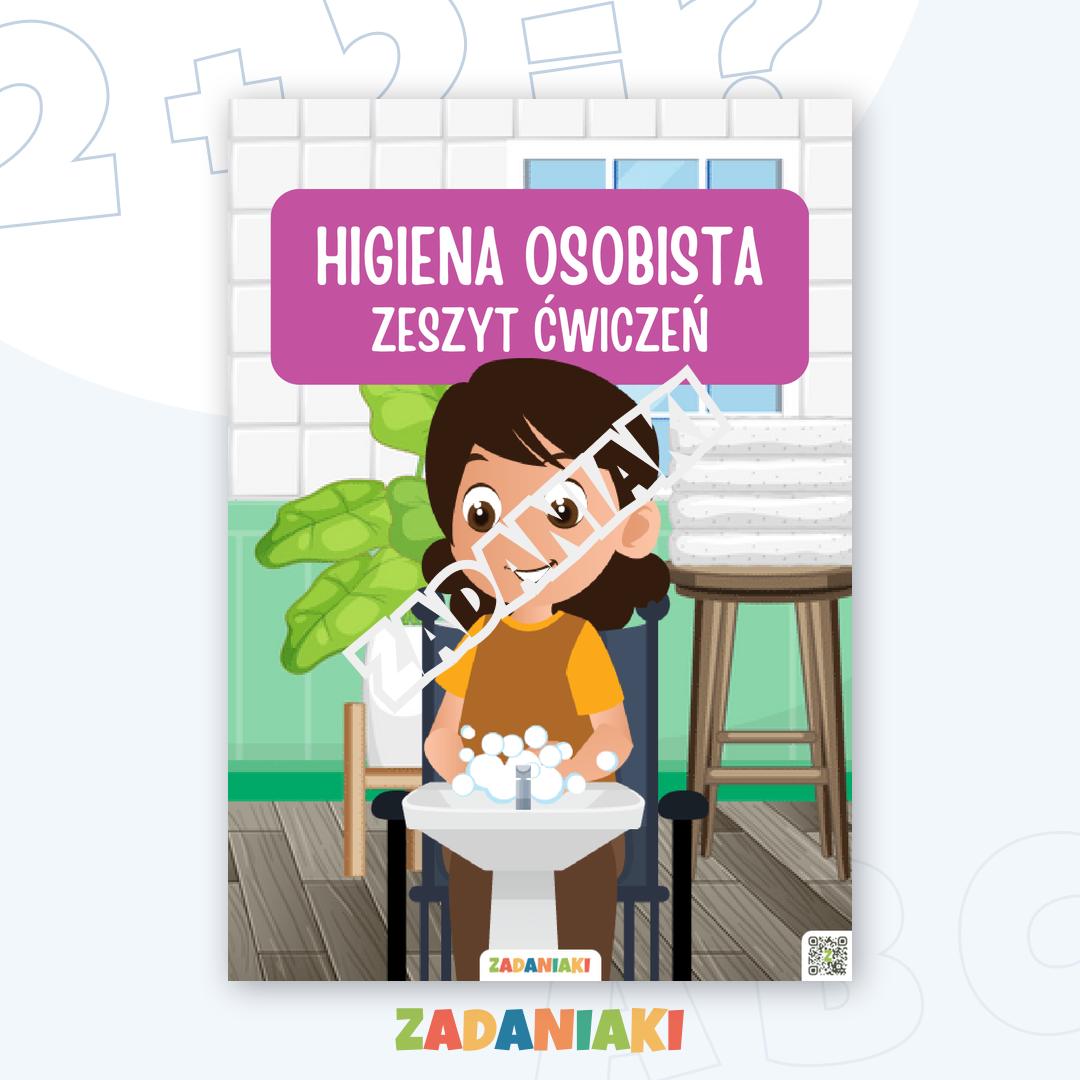 Zeszyt ćwiczeń – Higiena osobista: Codzienne nawyki i pisanie zdań