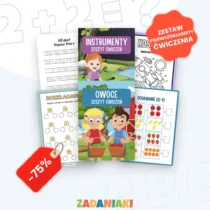 Zestaw pierwszoklasisty ćwiczenia