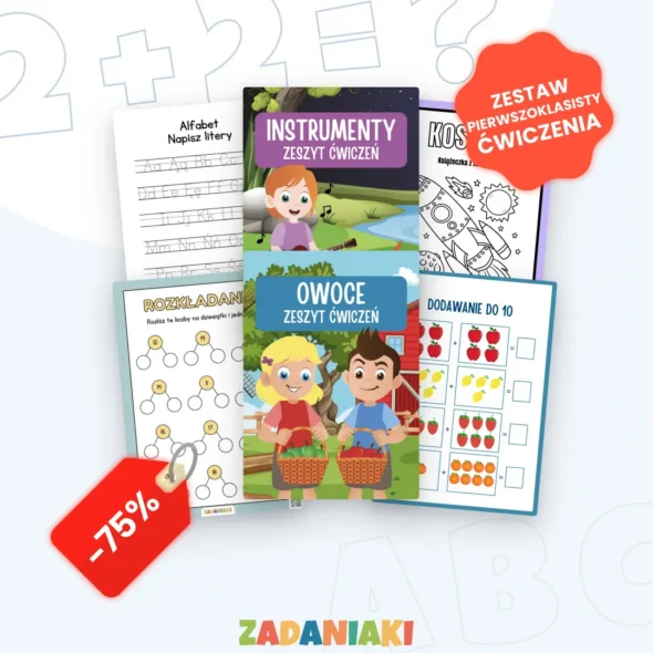 Okładka Zestawu Pierwszoklasisty