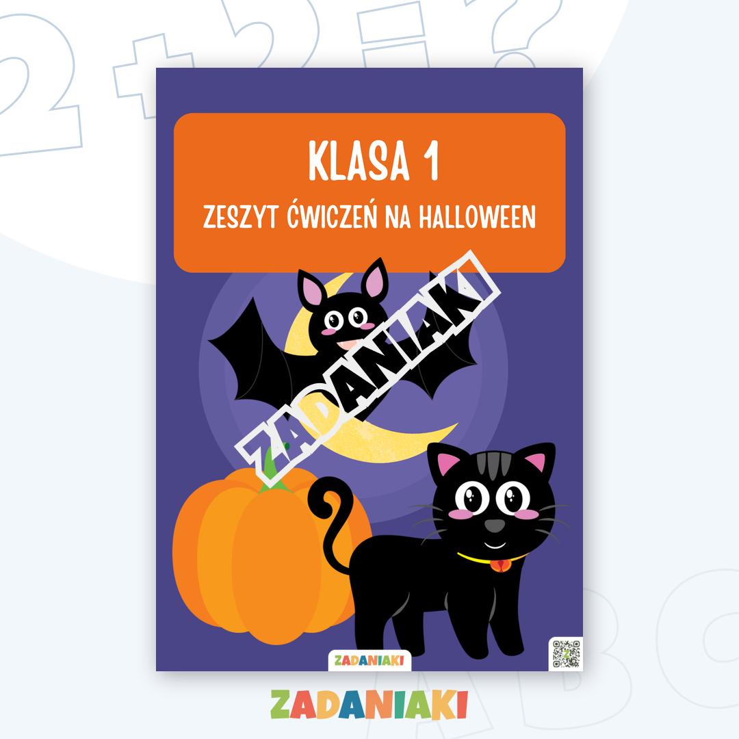 Zeszyt ćwiczeń – Halloween: potwornie wciągająca nauka w pierwszej klasie