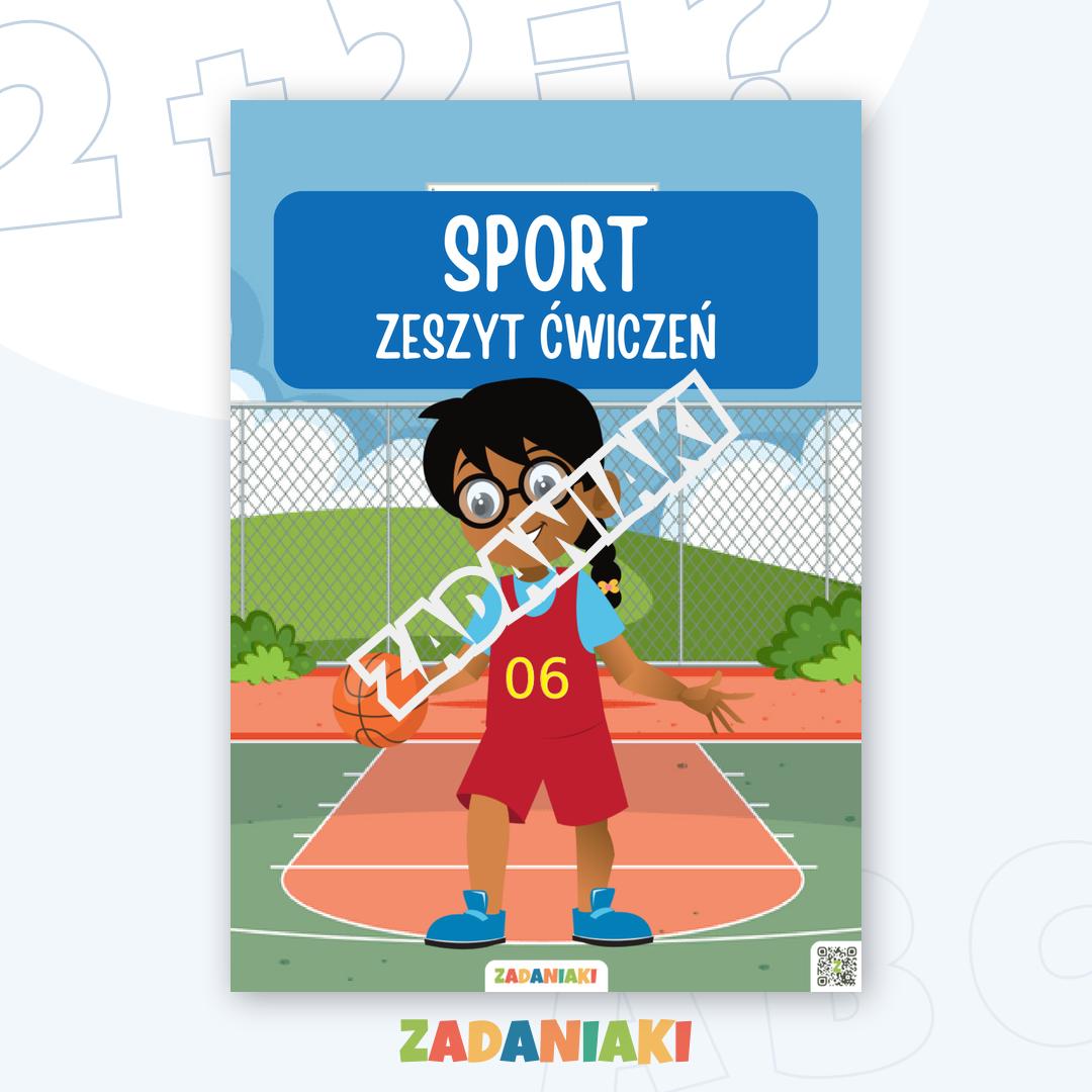 Zeszyt ćwiczeń – Sport: Aktywna nauka pisania i logicznego myślenia