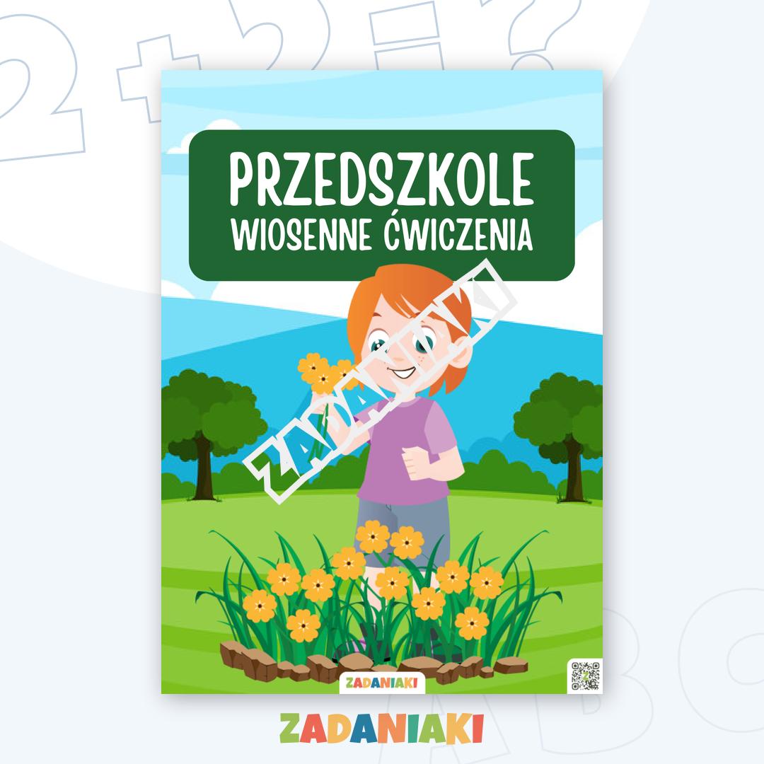 Zeszyt ćwiczeń – Wiosna: Radosne liczenie i kreatywne kolorowanie