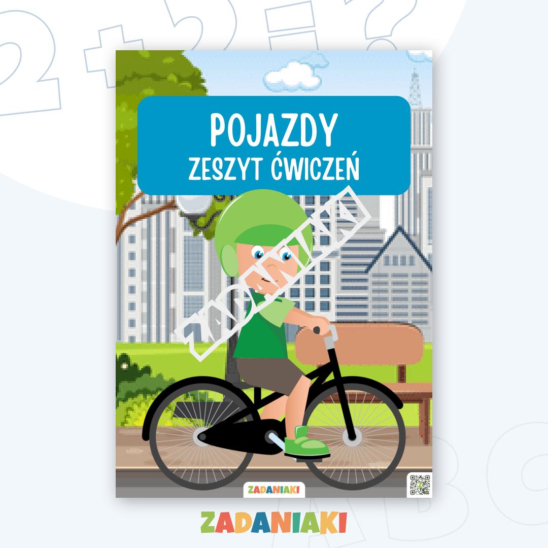 Zeszyt ćwiczeń – Pojazdy: Radosna podróż w świat nauki i zabawy