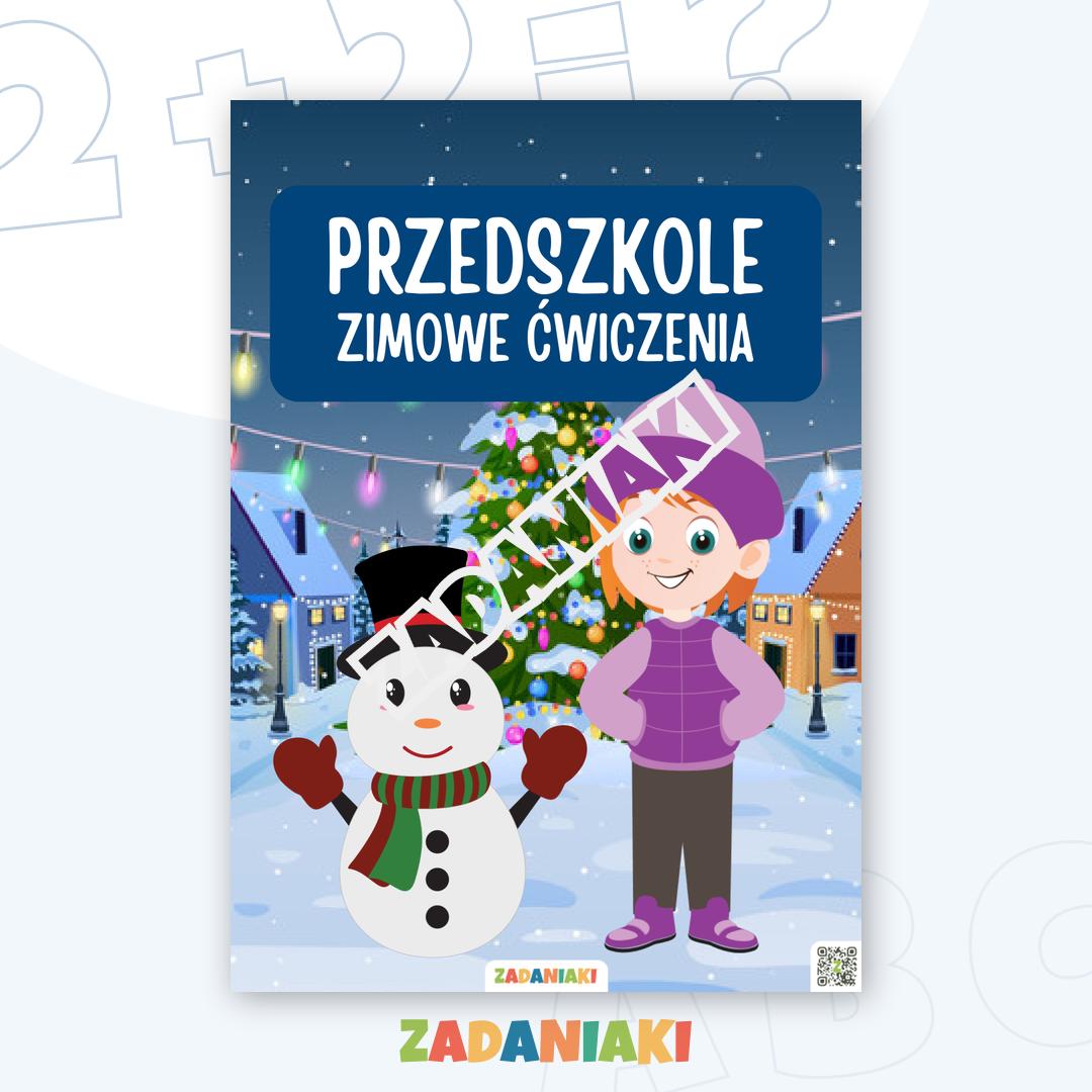 Pakiet edukacyjny – Zimowe ćwiczenia: Kreatywna nauka dla przedszkolaków