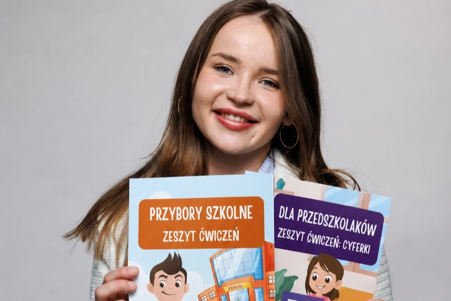 Katarzyna Nowak, pedagożka wczesnoszkolna i założycielka Zadaniaki.pl