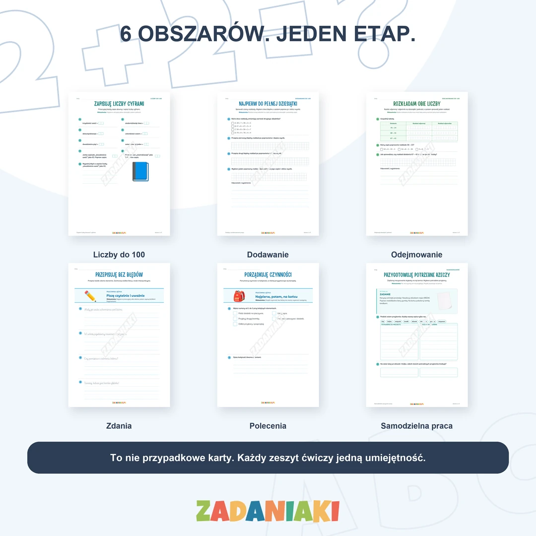 Klasa 2, etap 1: Pewne podstawy klasy 2 – obszary