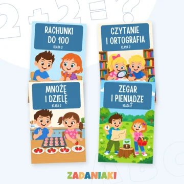 Klasa 2: okładki zeszytów