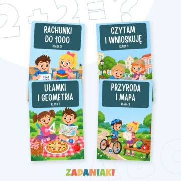 Klasa 3: okładki zeszytów