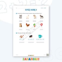 Zeszyt ćwiczeń – Litery K i L: Uczę się pisma pisanego (klasa 1) — przykładowa karta pracy 2