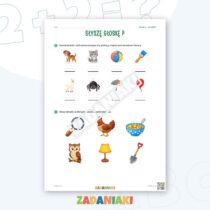 Zeszyt ćwiczeń – Litery P i N: Uczę się pisma pisanego (klasa 1) — przykładowa karta pracy 2
