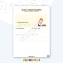 Zeszyt ćwiczeń – Czytam krótkie opowiadania: odnajduj informacje i wyciągaj proste wnioski — przykładowa karta pracy 1