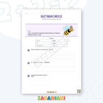 Zeszyt ćwiczeń – Współpraca, emocje i zasady: rozwiązuj proste konflikty i bierz odpowiedzialność — przykładowa karta pracy 1
