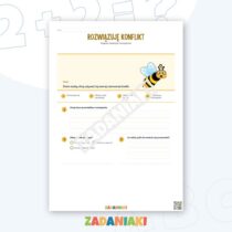 Zeszyt ćwiczeń – Współpraca, emocje i zasady: rozwiązuj proste konflikty i bierz odpowiedzialność — przykładowa karta pracy 2