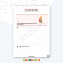 Zeszyt ćwiczeń – Projektuję i tworzę kompozycję: twórz według celu, opisu i prostych ograniczeń — przykładowa karta pracy 1