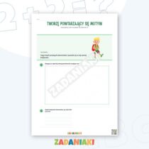 Zeszyt ćwiczeń – Projektuję i tworzę kompozycję: twórz według celu, opisu i prostych ograniczeń — przykładowa karta pracy 2
