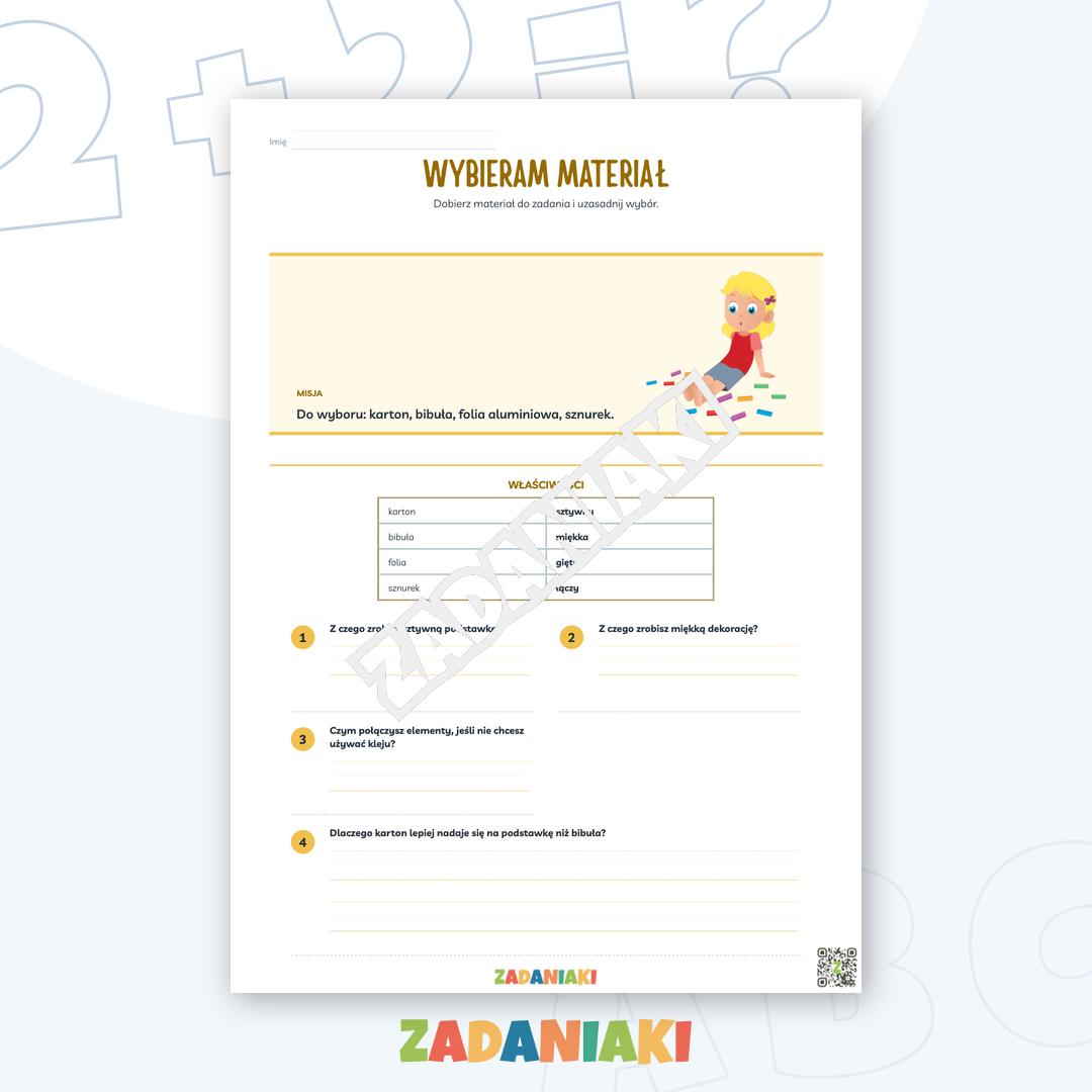 Zeszyt ćwiczeń – Buduję według instrukcji: planuj, dobieraj materiały i ulepszaj konstrukcję — podgląd 3