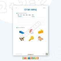 Zeszyt ćwiczeń – Czytam bez podziału na sylaby: Czytam i wyciągam wnioski — przykładowa karta pracy 2