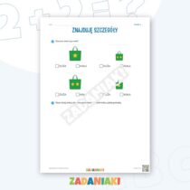 Zeszyt ćwiczeń – Łączę słowa w sensowne pary: Czytam i wyciągam wnioski — przykładowa karta pracy 2