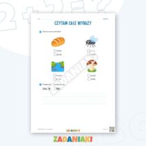 Zeszyt ćwiczeń – Rozpoznaję ch i rz w wyrazach: Czytam i wyciągam wnioski — przykładowa karta pracy 2
