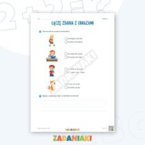 Zeszyt ćwiczeń – Czytam uważnie: nie i ale: Czytam i wyciągam wnioski — przykładowa karta pracy 2