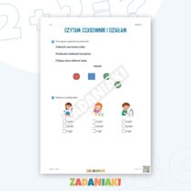 Zeszyt ćwiczeń – Czytam i robię: Czytam i wyciągam wnioski — przykładowa karta pracy 1