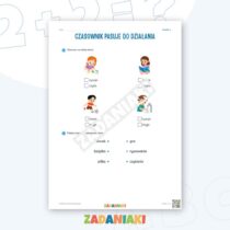Zeszyt ćwiczeń – Dobieram słowa do sytuacji: Dobieram słowa świadomie — przykładowa karta pracy 1