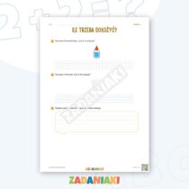 Zeszyt ćwiczeń – Liczę, żeby podjąć decyzję: Rozumiem matematykę krok po kroku — przykładowa karta pracy 2