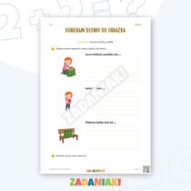 Zeszyt ćwiczeń – Poprawiam zdanie dla czytelnika: Buduję poprawne zdania — przykładowa karta pracy 2