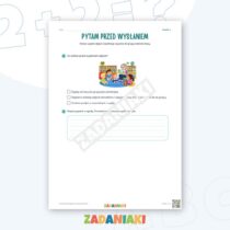Zeszyt ćwiczeń – W internecie pytam i proszę o pomoc: Rozumiem siebie i innych — przykładowa karta pracy 1