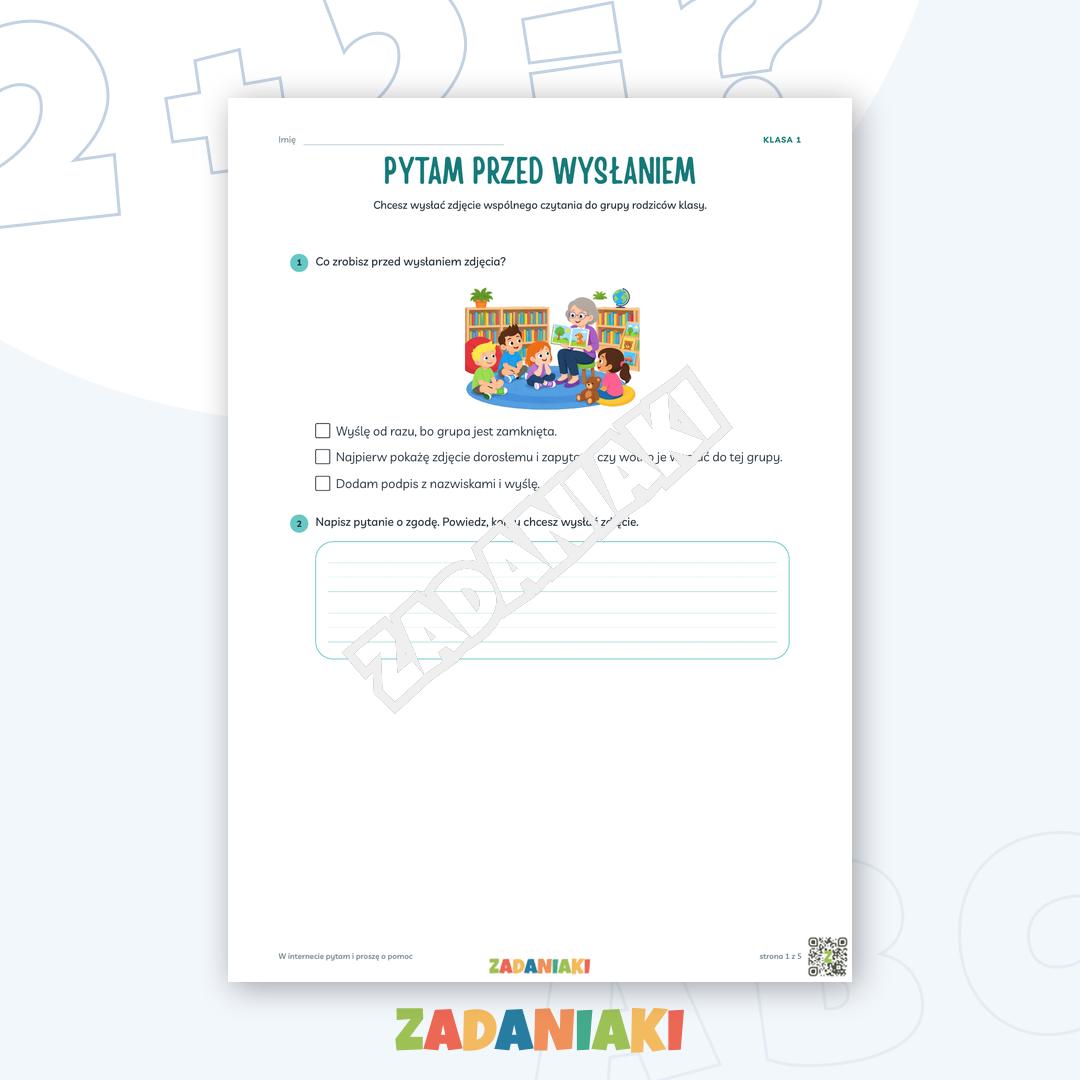 Zeszyt ćwiczeń – W internecie pytam i proszę o pomoc: Rozumiem siebie i innych