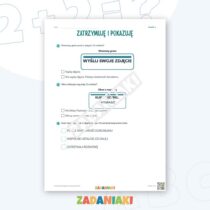 Zeszyt ćwiczeń – W internecie pytam i proszę o pomoc: Rozumiem siebie i innych — przykładowa karta pracy 2