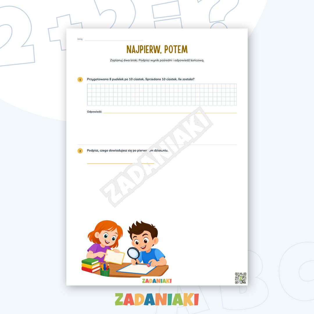 Zeszyt ćwiczeń – MINI ESCAPE ROOM: Ucieknij dzięki mnożeniu i dzieleniu — podgląd 4