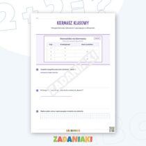 Zeszyt ćwiczeń – Kiermasz klasowy: Myśl jak detektyw i policz bez stresu — przykładowa karta pracy 2