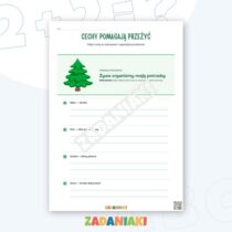 Zeszyt ćwiczeń – Środowiska, odżywianie i zdrowie: uporządkuj wiedzę o potrzebach organizmów — przykładowa karta pracy 2