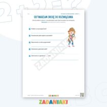 Zeszyt ćwiczeń – Szukam informacji w opowiadaniu: Czytam i wyciągam wnioski — przykładowa karta pracy 2