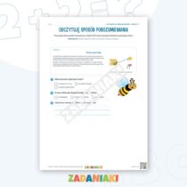 Zeszyt ćwiczeń – Szukam informacji w tekście popularnonaukowym: Czytam i wyciągam wnioski — przykładowa karta pracy 1