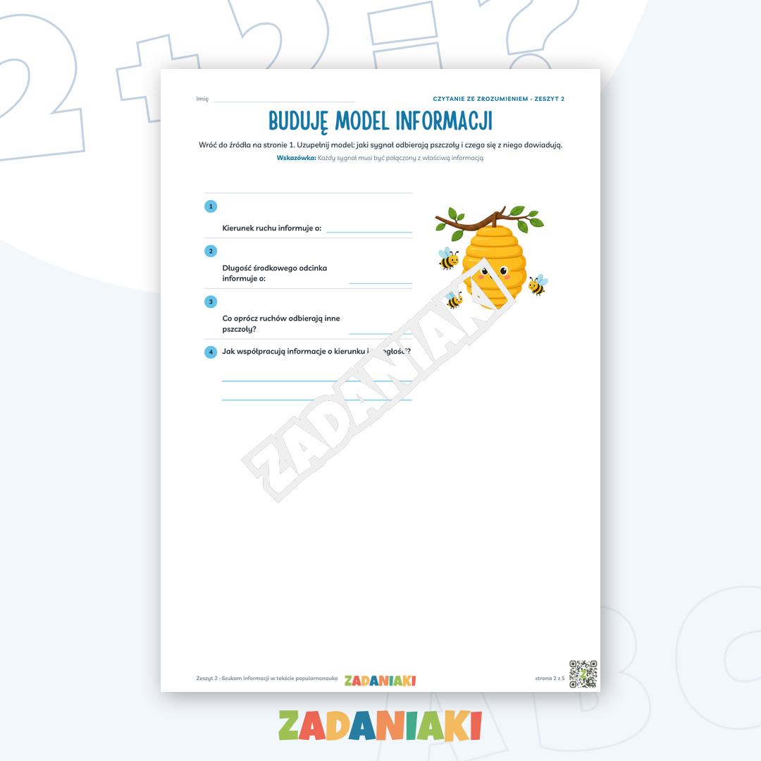 Zeszyt ćwiczeń – Szukam informacji w tekście popularnonaukowym: Czytam i wyciągam wnioski — podgląd 2