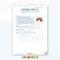 Zeszyt ćwiczeń – Dobieram tytuł i podsumowanie: Czytam i wyciągam wnioski — przykładowa karta pracy 1