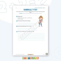 Zeszyt ćwiczeń – Dobieram tytuł i podsumowanie: Czytam i wyciągam wnioski — przykładowa karta pracy 2