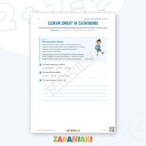 Zeszyt ćwiczeń – Pokazuję dowód w tekście: Czytam i wyciągam wnioski — przykładowa karta pracy 1
