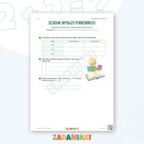 Zeszyt ćwiczeń – Ó czy u w tekście: Piszę poprawnie w tekście — przykładowa karta pracy 2