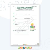Zeszyt ćwiczeń – Rz czy ż w tekście: Piszę poprawnie w tekście — przykładowa karta pracy 2