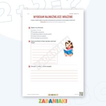 Zeszyt ćwiczeń – Pocztówka i krótki list: Piszę samodzielnie krok po kroku — przykładowa karta pracy 2