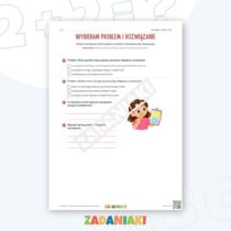 Zeszyt ćwiczeń – Planuję, piszę i poprawiam opowiadanie: Piszę samodzielnie krok po kroku — przykładowa karta pracy 1