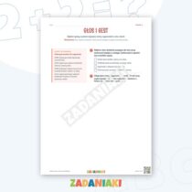 Zeszyt ćwiczeń – Jedna scena, dwie perspektywy: Piszę samodzielnie krok po kroku — przykładowa karta pracy 2