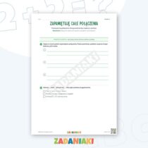 Zeszyt ćwiczeń – Dyktando z przygotowaniem: Piszę poprawnie w tekście — przykładowa karta pracy 2