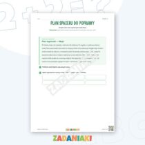 Zeszyt ćwiczeń – Nazwy i wielkie litery: Piszę poprawnie w tekście — przykładowa karta pracy 2