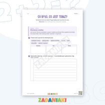 Zeszyt ćwiczeń – Czas w opowiadaniu: Buduję poprawne zdania — przykładowa karta pracy 1