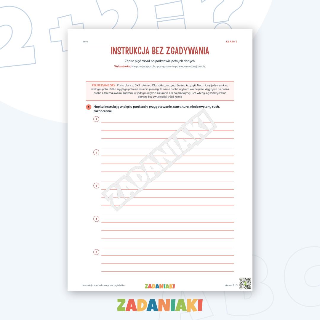 Zeszyt ćwiczeń – Instrukcja sprawdzona przez czytelnika: Piszę samodzielnie krok po kroku — podgląd 2