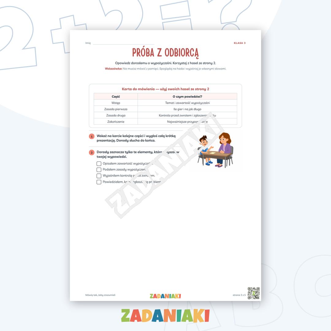 Zeszyt ćwiczeń – Mówię tak, żeby zrozumieli: Piszę samodzielnie krok po kroku — podgląd 3